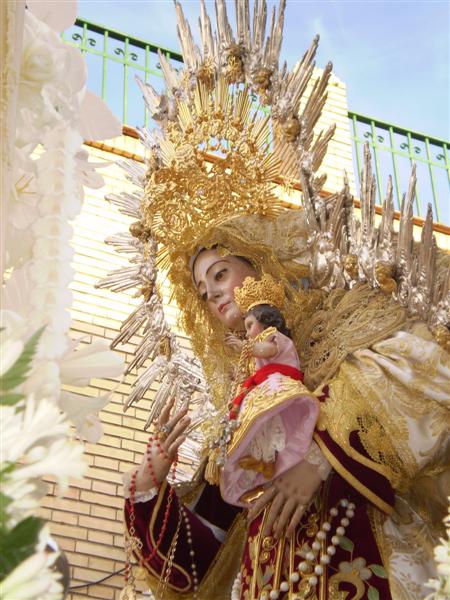 Madre y Patrona de Santiponce Coronada. Eduardo Fdez. López